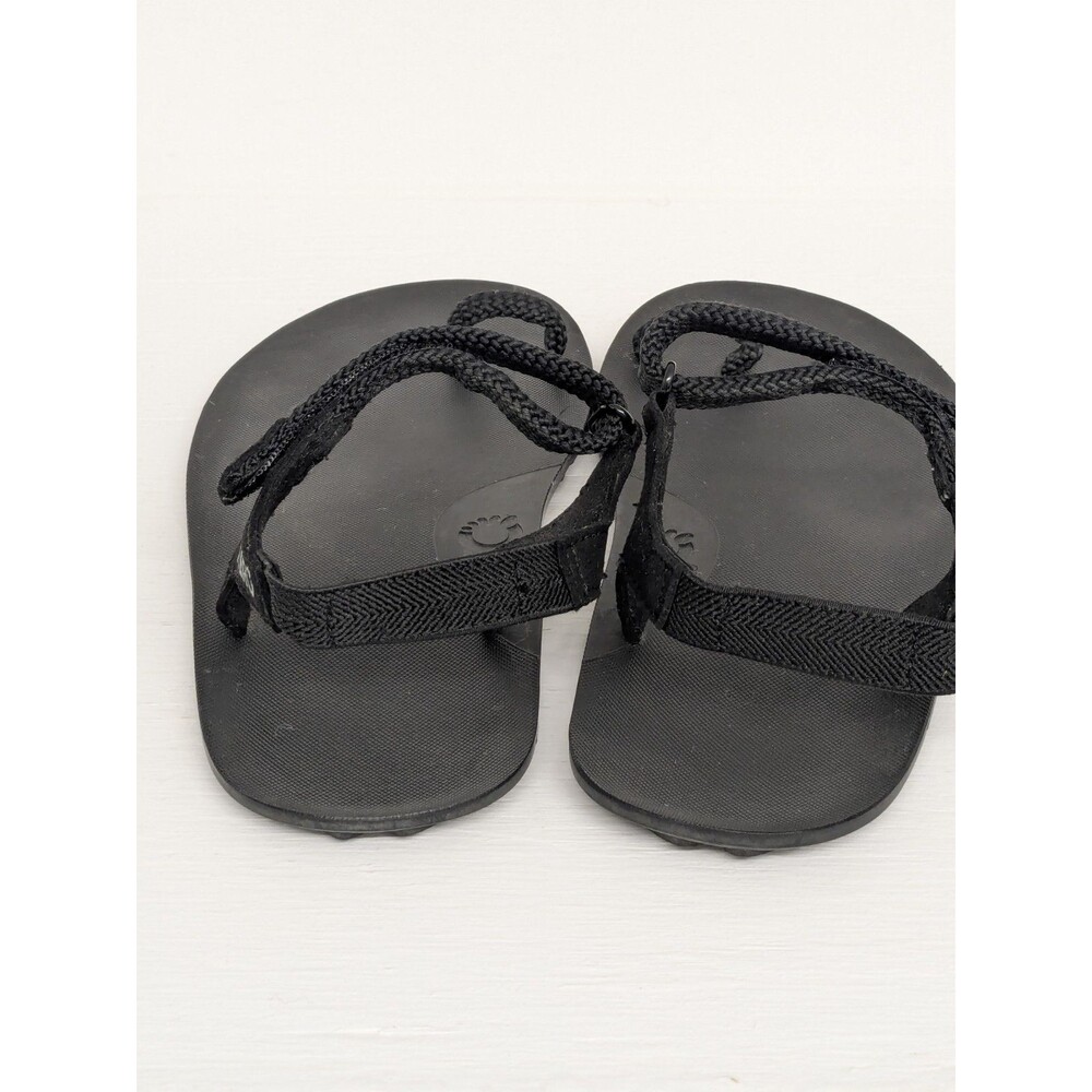 Xero Shoes Women's Black Slip On Flat Sandals Size 7 Hook Loop Closure - Picture 3 of 7
